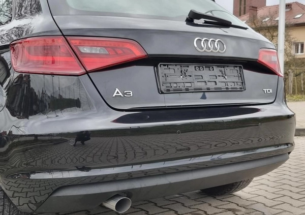 Audi A3 cena 41900 przebieg: 240800, rok produkcji 2013 z Żary małe 742